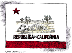 SEQUIA EN CALIFORNIA  by Daryl Cagle