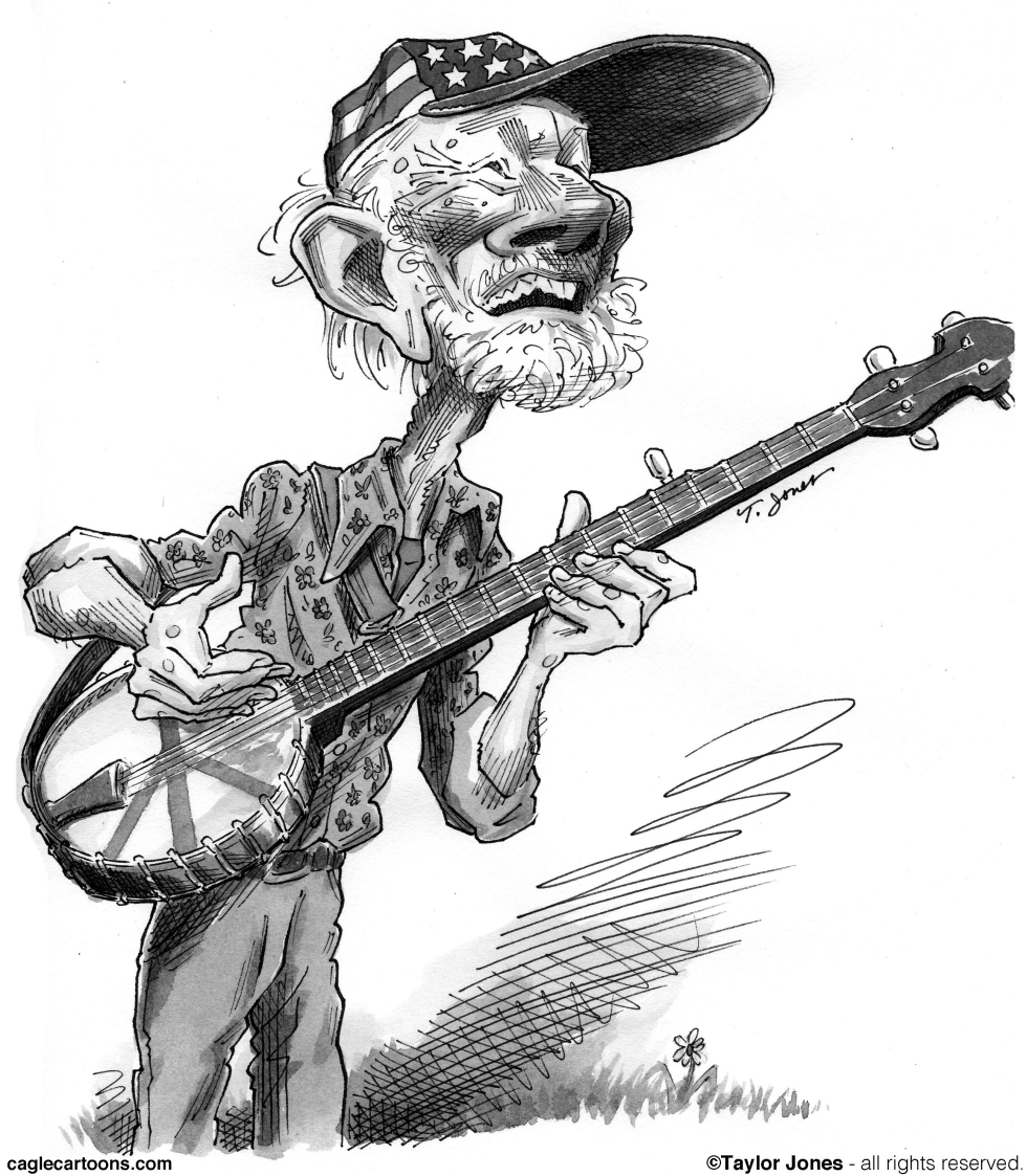  PETE SEEGER 1919-2014 by Taylor Jones