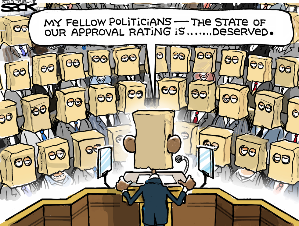  STATE OF EMBARRASSMENT by Steve Sack