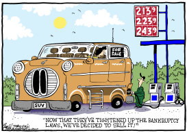 GOODBYE SUV by Bob Englehart