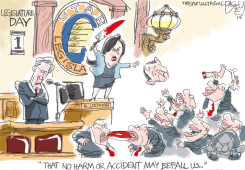 LOCAL RED MEAT UTAH by Pat Bagley