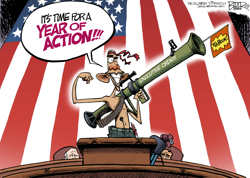  ACTION FIGURE by Nate Beeler