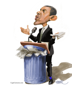 OBAMA STATE OF THE UNION by Riber Hansson