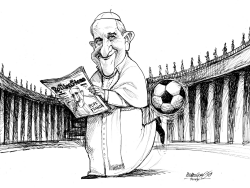 POPE SUPERSTAR by Petar Pismestrovic