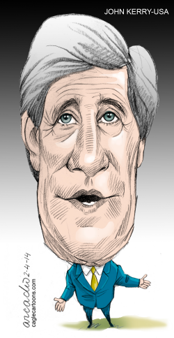 JOHN KERRY USA by Arcadio Esquivel