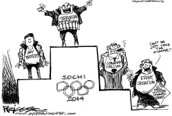 SOCHI by Milt Priggee