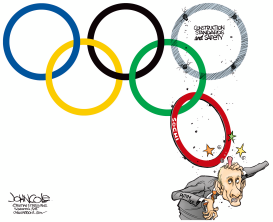 SOCHI AND PUTIN  by John Cole