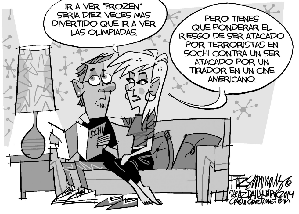  OPCION OLIMPICA by David Fitzsimmons