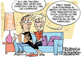 OPCION OLIMPICA  by David Fitzsimmons