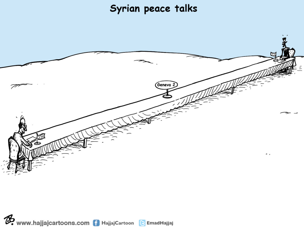  SYRIAN TALKS by Emad Hajjaj