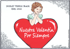 SHIRLEY TEMPLE BLACK  by Bob Englehart