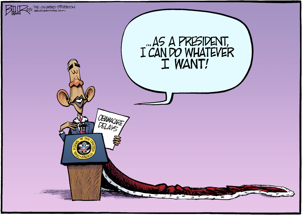  IMPERIAL OBAMA by Nate Beeler