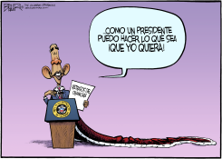 OBAMA IMPERIAL  by Nate Beeler