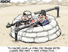 KARZAI  by Steve Sack