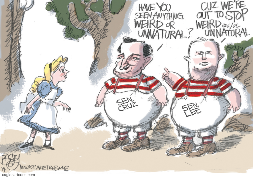  TED CRUZ AND MIKE LEE by Pat Bagley