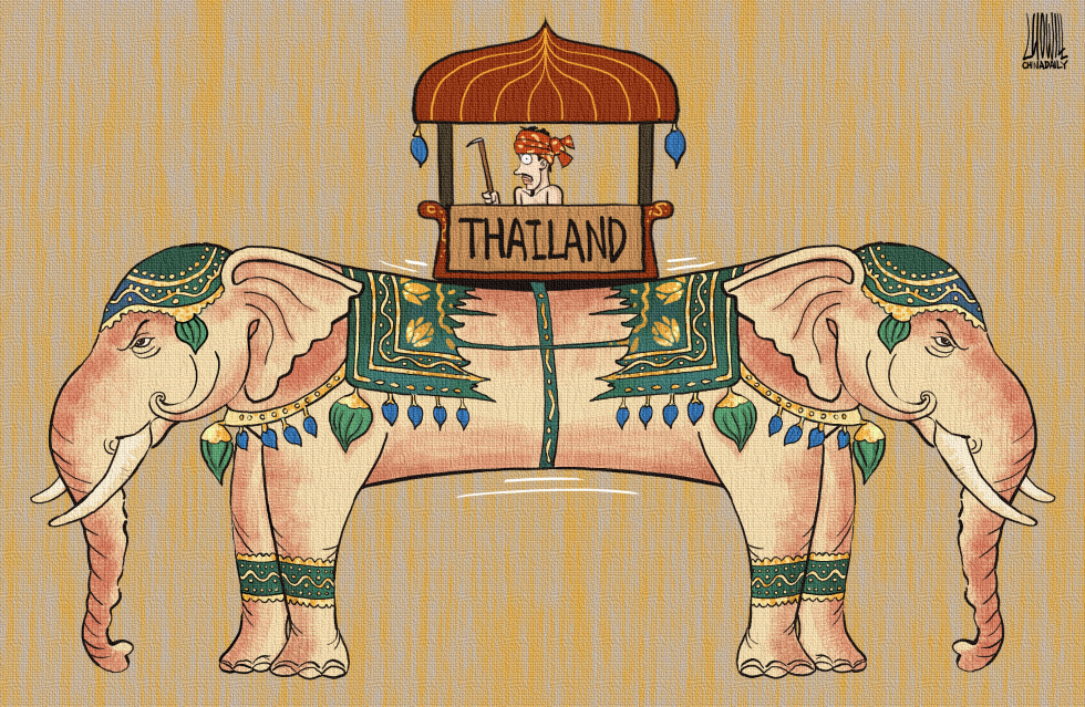  THAILAND SPLIT by Luojie