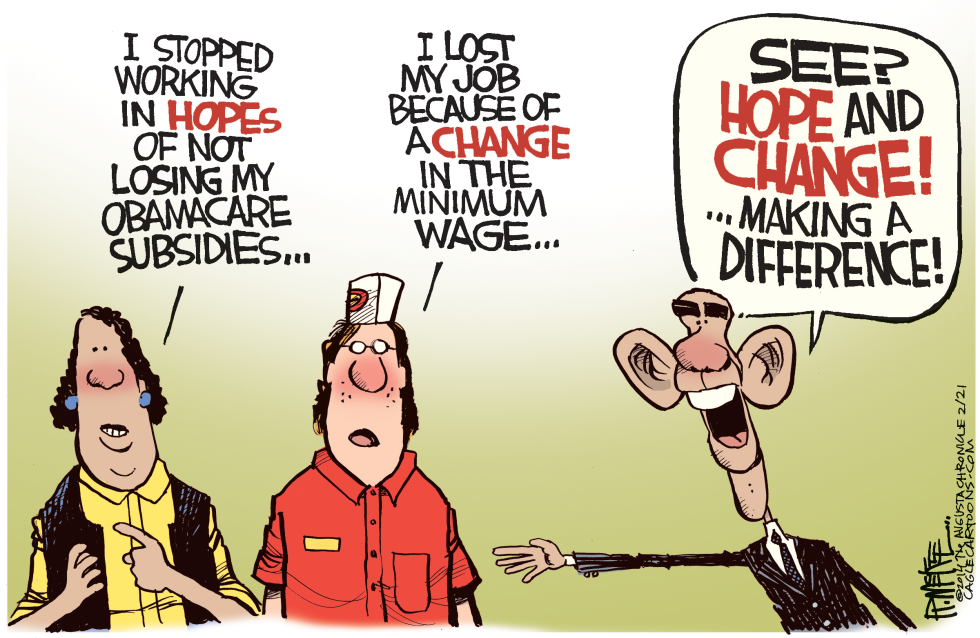  HOPE AND CHANGE by Rick McKee