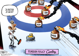 CURLING by Nate Beeler