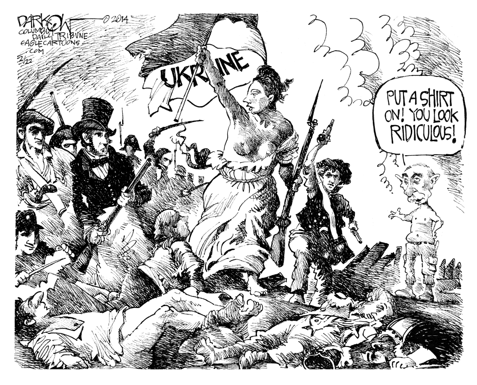  UKRAINE REVOLUTION by John Darkow