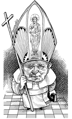 PAPA JUAN PABLO II by Arcadio Esquivel