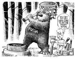 DO RUSSIAN BEARS HIT IN THE WOODS by John Darkow