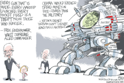 WAR AND REPUBLICANS by Pat Bagley