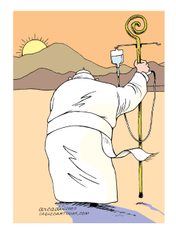 POPE JOHN PAUL II by Arcadio Esquivel