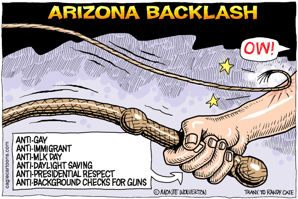  ARIZONA BACKLASH by Wolverton