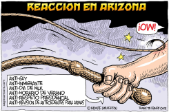 REACCION EN ARIZONA  by Wolverton