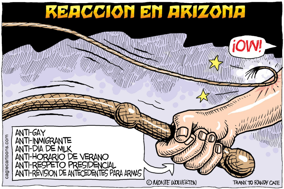  REACCION EN ARIZONA  by Wolverton