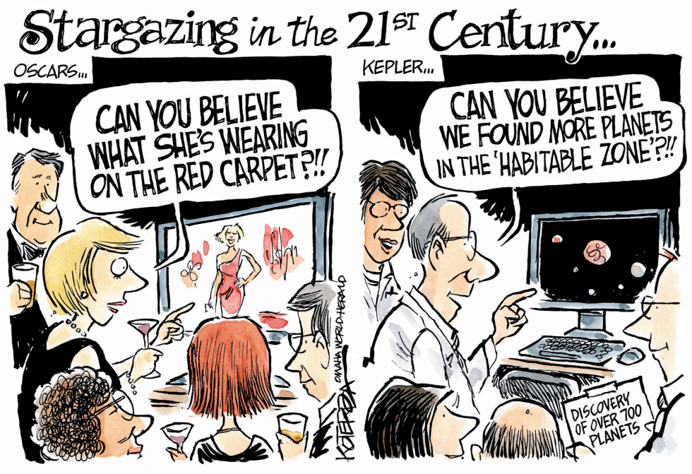  21ST CENTURY STARGAZING by Jeff Koterba