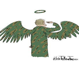 PUTIN ANGEL WAR by Sergei Elkin