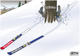 EUROPA, RUSIA Y UCRANIA  by RJ Matson