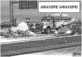 UNA TORMENTA INVERNAL MAS by RJ Matson