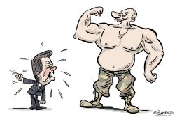 YANUKOVYCH & PUTIN by Martin Sutovec