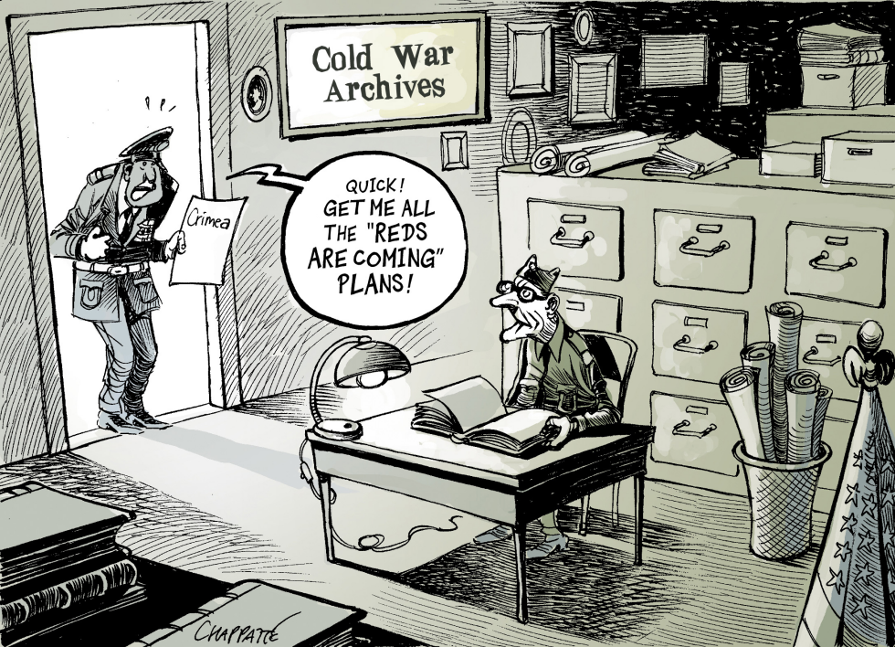  RUSSIA'S TAKEOVER OF CRIMEA by Patrick Chappatte