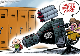 HAND GUNS by Nate Beeler