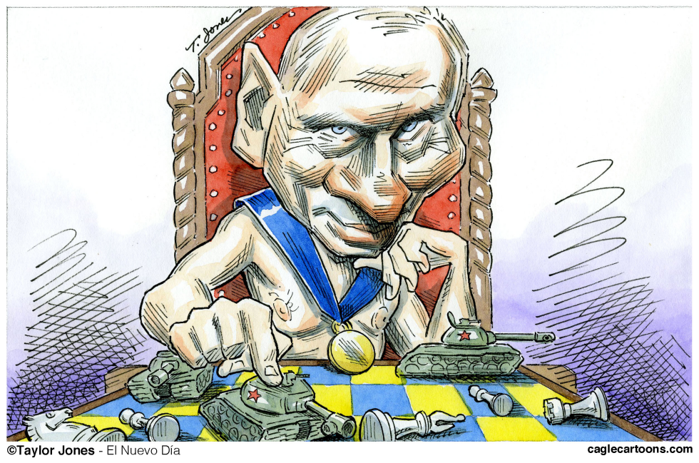  PUTIN EL MAESTRO DE AJEDREZ  by Taylor Jones