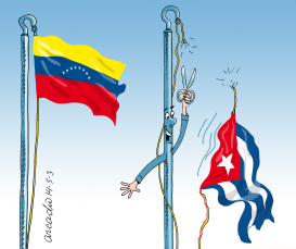 EL ESPíRITU DE LOS VENEZOLANOS EN UN ASTA by Arcadio Esquivel