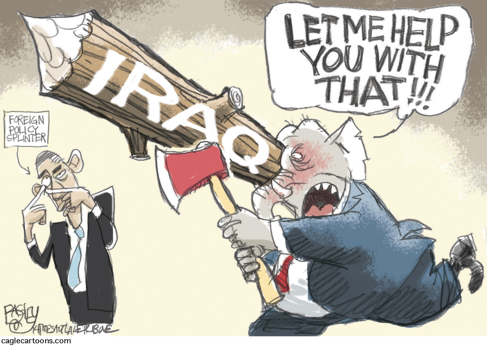  FOREIGN POLICY VISION by Pat Bagley