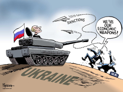 THREATENING RUSSIA by Paresh Nath