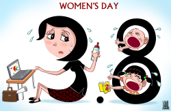 WOMEN'S DAY by Luojie