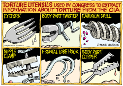 CIA TORTURE UTENSILS by Wolverton