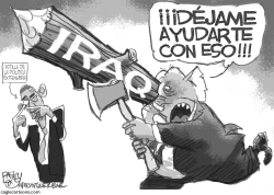 VISION DE LA POLITICA EXTRANJERA by Pat Bagley