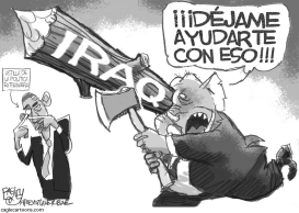 VISION DE LA POLITICA EXTRANJERA by Pat Bagley