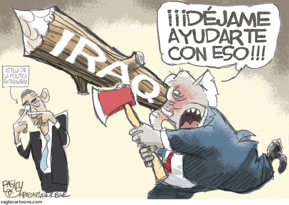  VISION DE LA POLITICA EXTRANJERA  by Pat Bagley