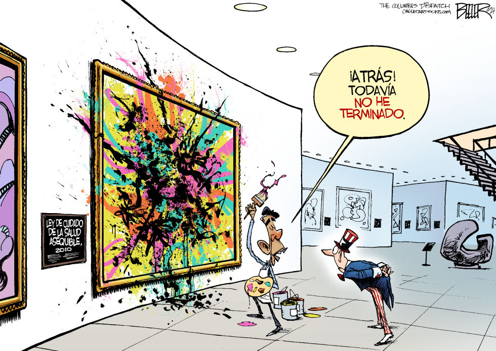  CAMBIOS EN EL OBAMACARE  by Nate Beeler