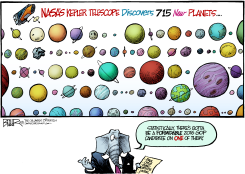 PLANETS AND POLITICS by Nate Beeler