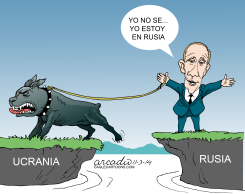 SEGúN PUTIN TODAVíA EN RUSIA by Arcadio Esquivel