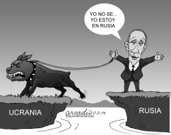 SEGúN PUTIN TODAVíA EN RUSIA BN by Arcadio Esquivel